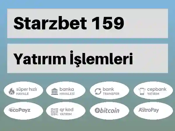 Starzbet Mobil Para yatırma ve çekme 159